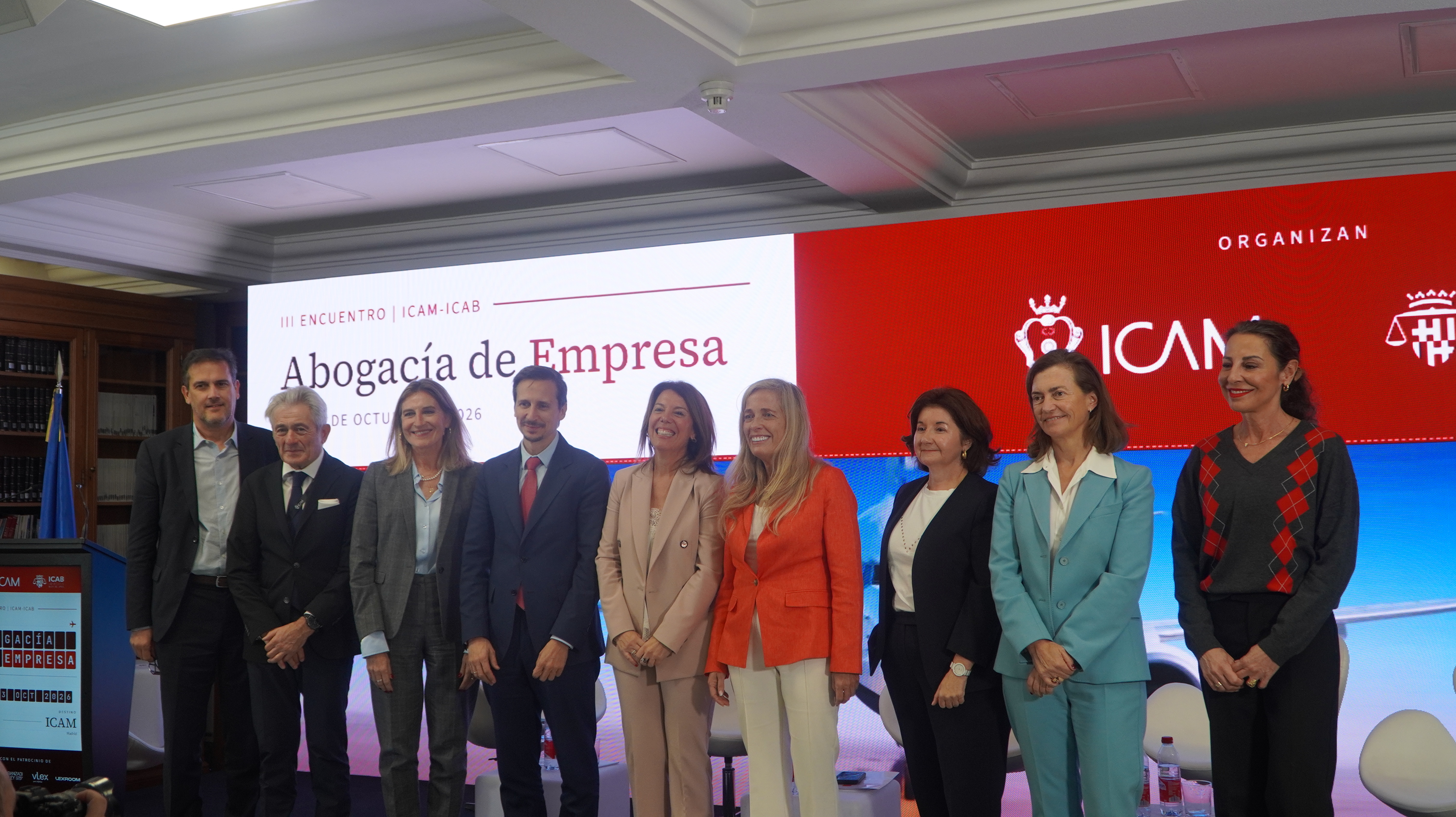 Clausura del III Encuentro de Abogacía de Empresa ICAM-ICAB